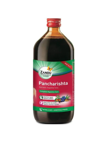 Панчаришта тоник, 450 мл, производитель Занду, Zandu Pancharishta 450 ml Digestive Tonic 