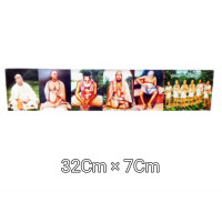 Гуру Парампара, акриловая статуэтка, большой размер; Acrylic Guru Parampara (Big 32Cm*7Cm) Гуру Парампара, акриловая статуэтка, большой размер; Acrylic Guru Parampara (Big 32Cm*7Cm)