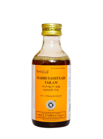 Мадхустьяди Тайлам 200 мл: Аюрведическое масло от Коттаккал Аюрведа