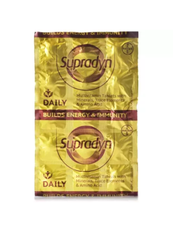 Supradyn: Энергия и здоровье в 15 таблетках (Индия)